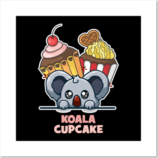 Koala cupcakes Posters and Art